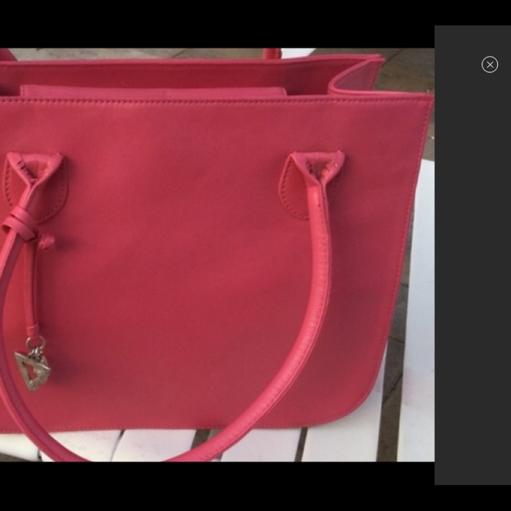 New Guess handbag Hot Pink 💕 - Picture 7 of 8